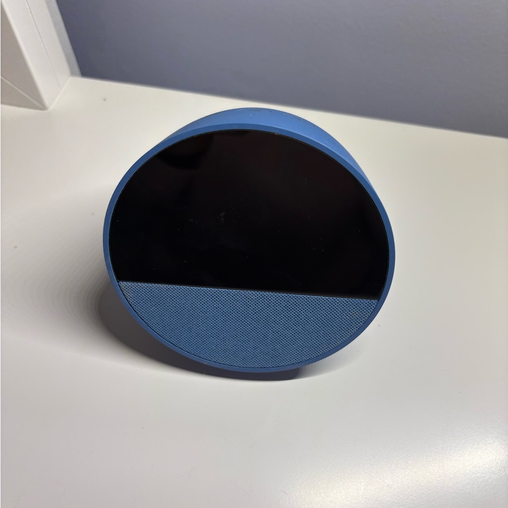 Amazon Echo Spot Smart Speaker - Blue